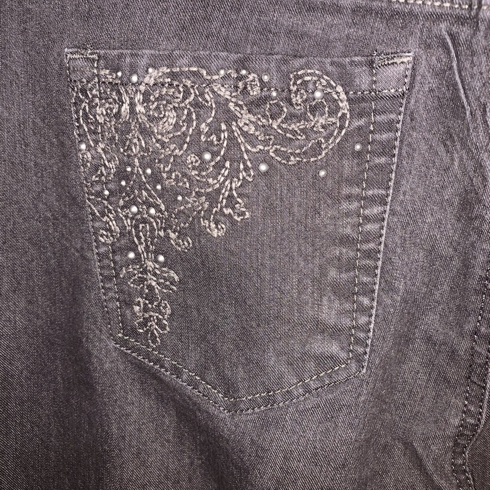 Gloria Vanderbilt Amanda 14 pants w/decor pockets